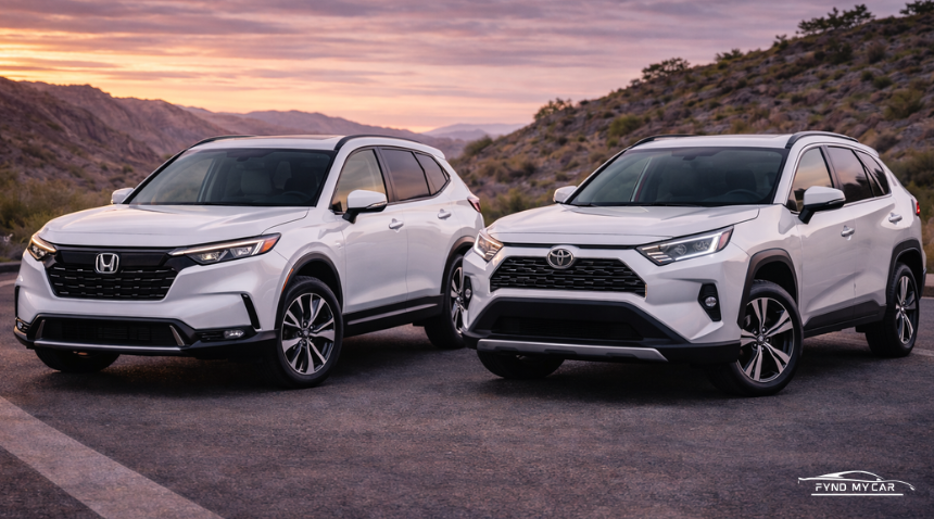 Honda CR-V vs RAV4 Hybrid