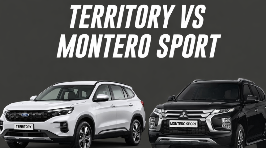 Ford Territory vs Montero Sport