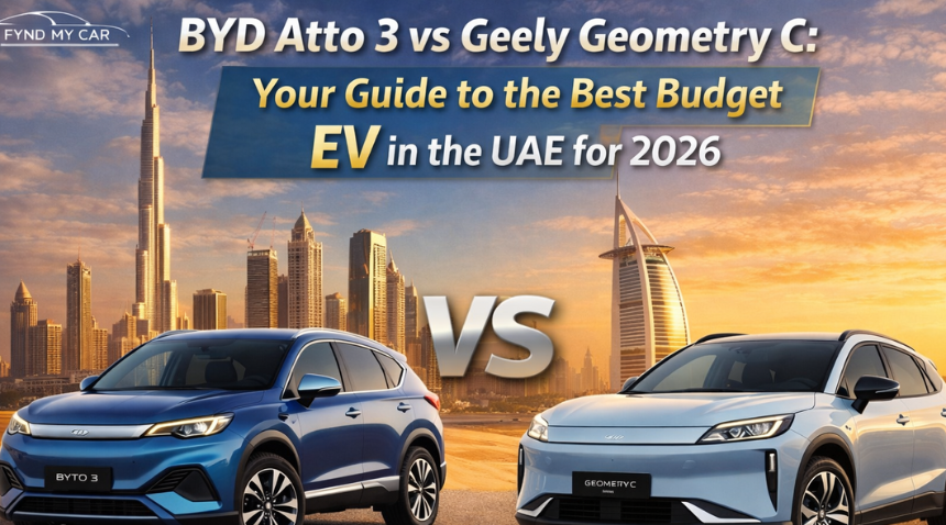 BYD Atto 3 vs Geely Geometry C