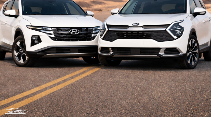 Hyundai Tucson and Kia Sportage