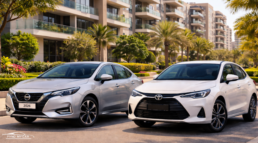 Nissan Sunny 2026 vs Toyota Yaris