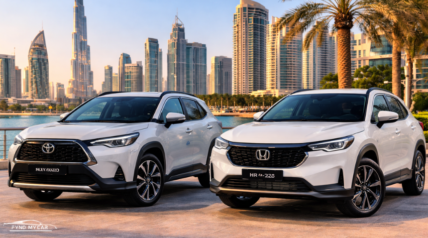 Toyota Corolla Cross Hybrid vs Honda HR-V
