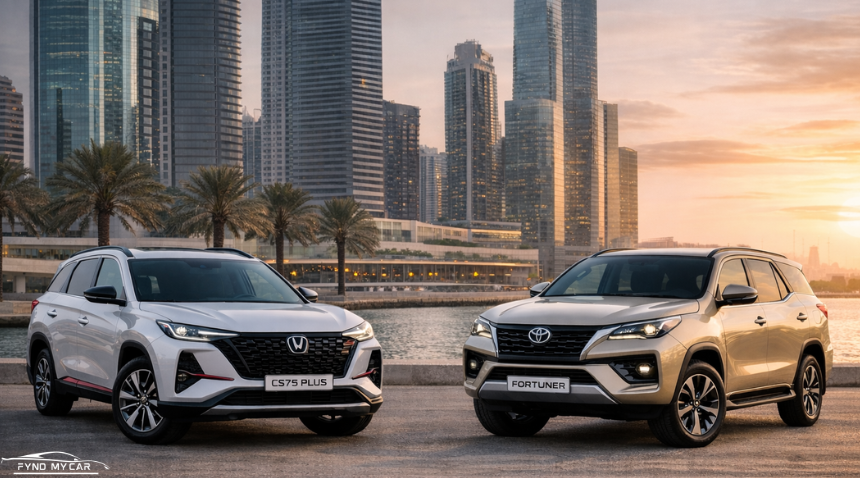 Changan CS75 Plus vs Toyota in GCC