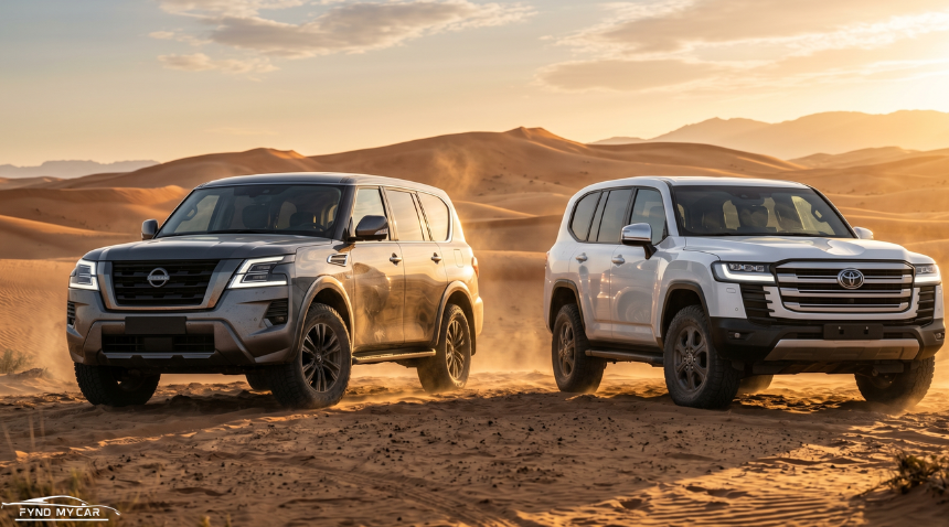 Nissan Patrol Y63 vs. Toyota Land Cruiser 300