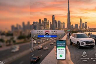 Dubai car finance and Salik
