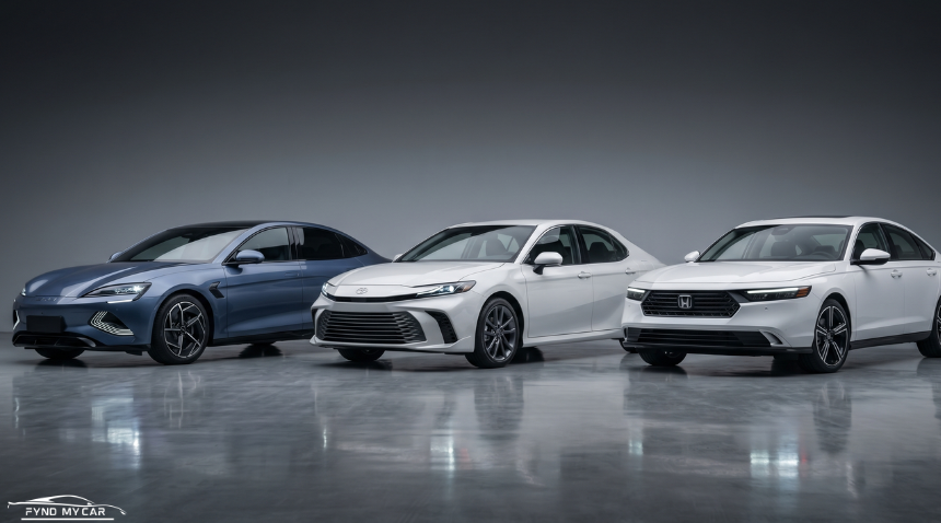 BYD Seal 6 vs Toyota Camry vs Honda Accord