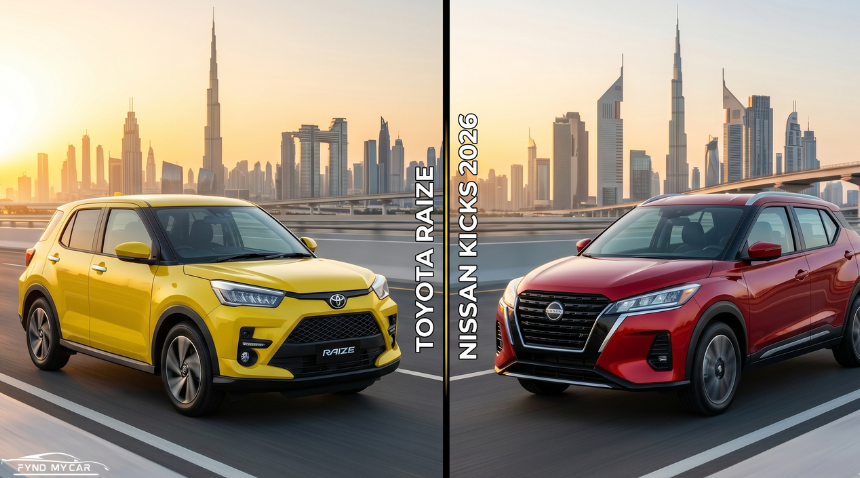 Toyota Raize vs Nissan Kicks