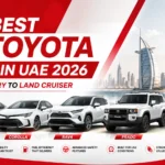 Best Toyota Cars In UAE 2026