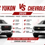 GMC Yukon vs Chevrolet Tahoe