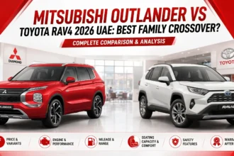 Mitsubishi Outlander vs Toyota RAV4 2026 UAE