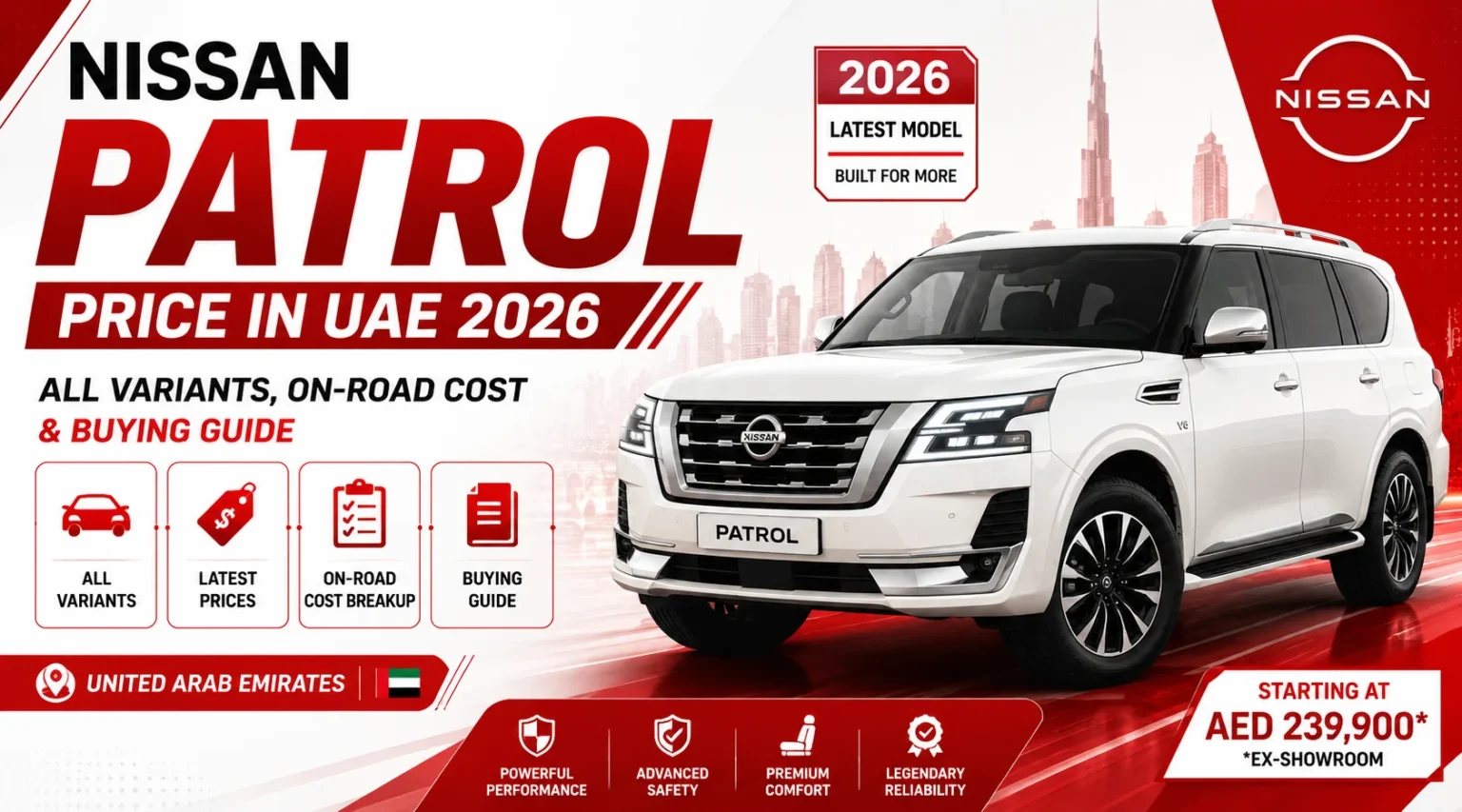 Nissan Patrol Price In UAE 2026