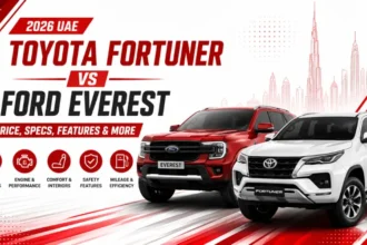 Toyota Fortuner vs Ford Everest 2026 UAE
