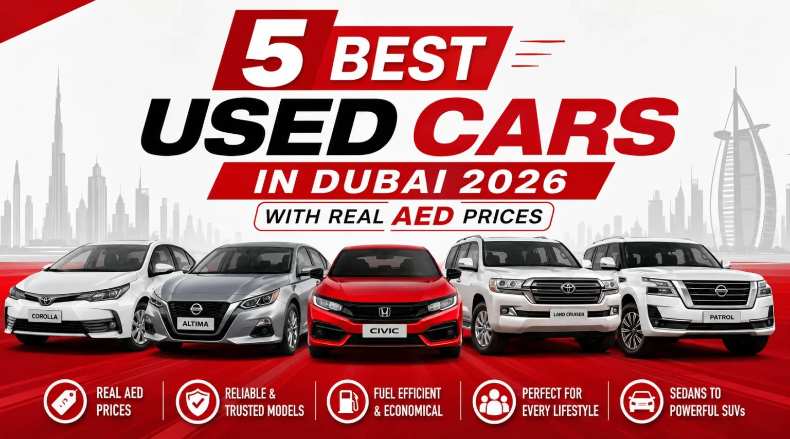 Best Used Cars In Dubai 2026