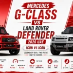Mercedes G-Class vs Land Rover Defender 2026 UAE