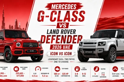 Mercedes G-Class vs Land Rover Defender 2026 UAE
