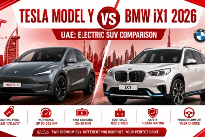 Tesla Model Y Vs BMW iX1 2026 UAE