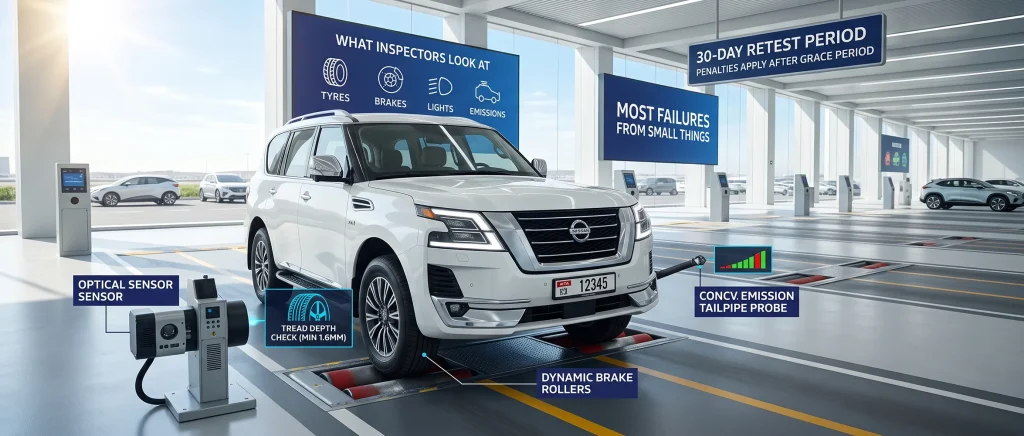 RTA Vehicle Inspection Renewal In UAE Complete 2026 Checklist