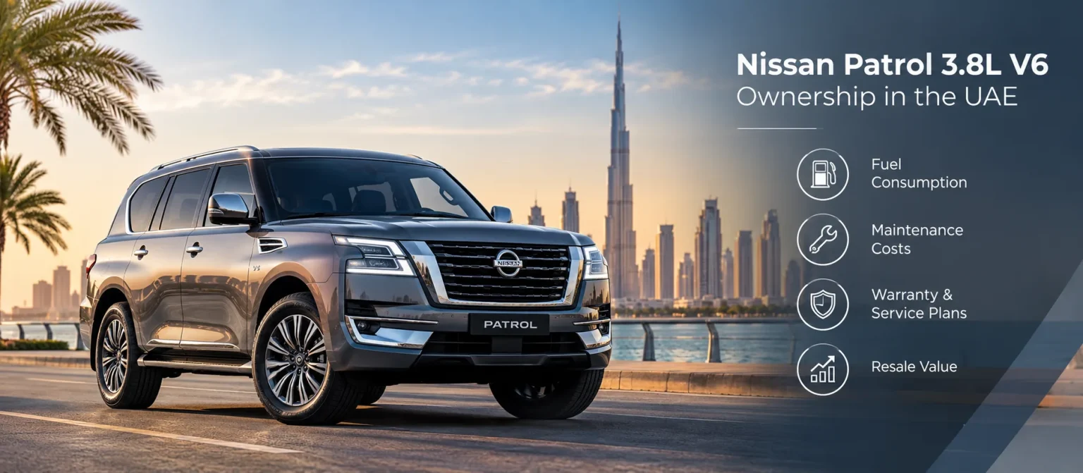 Nissan Patrol 3.8L V6 in UAE
